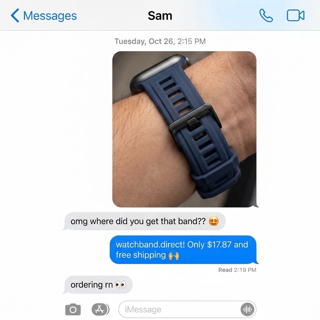 Sport Silicone Strap for Garmin Instinct 3