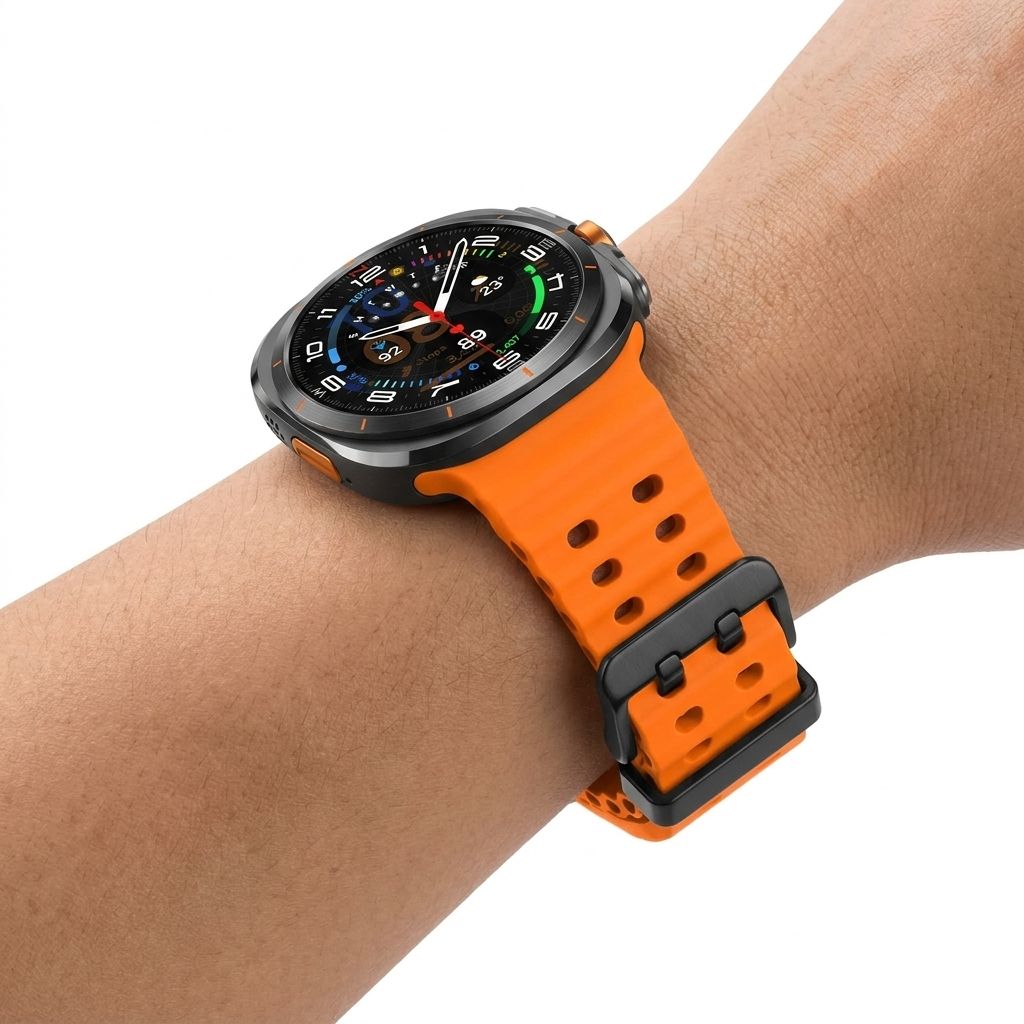 Marine Silicone Strap for Samsung Galaxy Watch Ultra