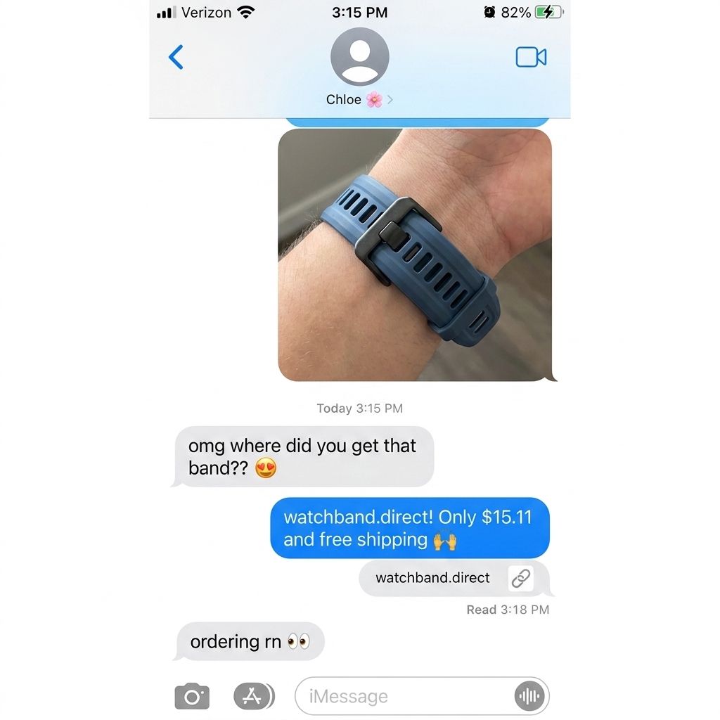 QuickFit Silicone Strap for Garmin Epix Gen 2 & Fenix