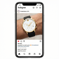 Thumbnail for Movado Museum Classic Men's Watch - Swiss Quartz Chronograph Movement, Calfskin Strap - 3 ATM Water Resistance - Classic, Luxury Fashion Timepiece for Him - 42mm - Instagram Post