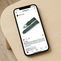Thumbnail for Fluorine Rubber Watch Band - Instagram Post