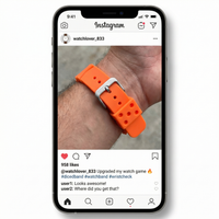 Thumbnail for Diced Diver Rubber Sports Band - Instagram Post