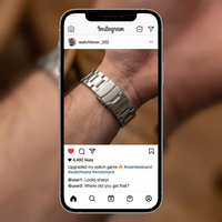 Thumbnail for Stainless Steel Butterfly Deployment Watch Band Buckle - Instagram Post