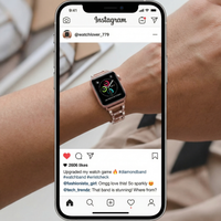 Thumbnail for Diamond Strap for Apple Watch - Instagram Post