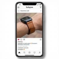 Thumbnail for Loop End Leather Strap for Apple Watch - Instagram Post