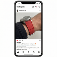 Thumbnail for Premium-Grade Tropical Style Rubber Watch Strap with Quick-Release - Instagram Post