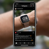 Thumbnail for Metal Replacement Strap for Fitbit Versa / Versa 2 / Versa Lite - Instagram Post