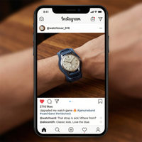 Thumbnail for Genuine Leather Retro Bund Strap - Instagram Post