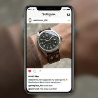 Thumbnail for Leather Strap for Hamilton Khaki Field - Instagram Post