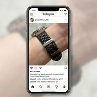 Thumbnail for Cowhide Braided Leather Strap with Quick-Release - Instagram Post