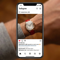 Thumbnail for Genuine Leather Watch Strap for Cartier White Balloon - Instagram Post