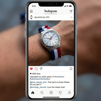 Thumbnail for Nylon Strap for Swatch Watch - Instagram Post