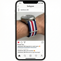 Thumbnail for Classic MultiColor Nylon Seatbelt Strap - Instagram Post
