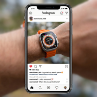 Thumbnail for Ocean Silicone Strap For Apple Watch Band - Instagram Post