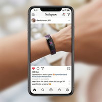 Thumbnail for Premium Resin Watch Band for Fitbit Luxe - Instagram Post