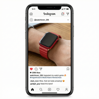 Thumbnail for Magnetic Leather Strap for Apple Watch - Instagram Post