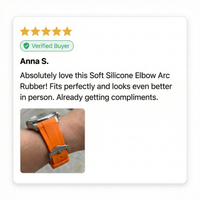 Thumbnail for Soft Silicone Elbow Arc Rubber Band - Review Screenshot