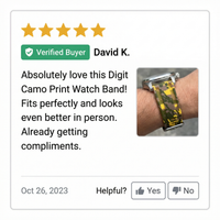 Thumbnail for Digit Camo Print Watch Band - Review Screenshot