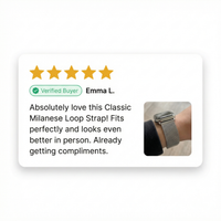 Thumbnail for Classic Milanese Loop Strap - Review Screenshot