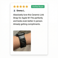 Thumbnail for Ceramic Link Strap for Apple Watch - Review Screenshot
