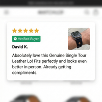 Thumbnail for Genuine Single Tour Leather Loop for Apple Watch - Review Screenshot