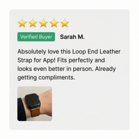 Thumbnail for Loop End Leather Strap for Apple Watch - Review Screenshot