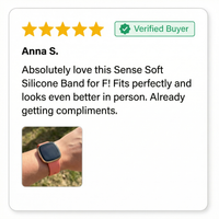 Thumbnail for Sense Soft Silicone Band for Fitbit Versa 3 - Review Screenshot