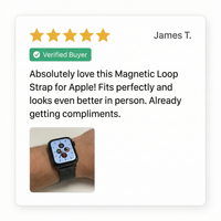 Thumbnail for Magnetic Loop Strap for Apple Watch - Review Screenshot