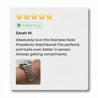 Thumbnail for Stainless Steel Presidents Watchband - Review Screenshot