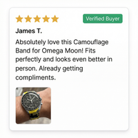 Thumbnail for Camouflage Band for Omega MoonSwatch - Review Screenshot