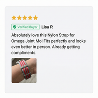 Thumbnail for Nylon Strap for Omega Joint Moonswatch - Review Screenshot