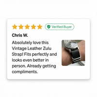 Thumbnail for Vintage Leather Zulu Strap - Review Screenshot