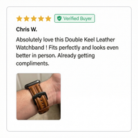 Thumbnail for Double Keel Leather Watchband for Apple Watch - Review Screenshot