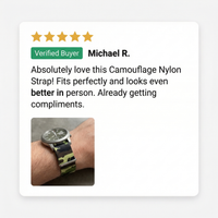 Thumbnail for Camouflage Nylon Strap - Review Screenshot