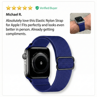 Thumbnail for Elastic Nylon Strap for Apple Watch - Review Screenshot