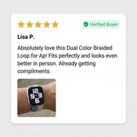 Thumbnail for Dual Color Braided Loop for Apple Watch - Review Screenshot