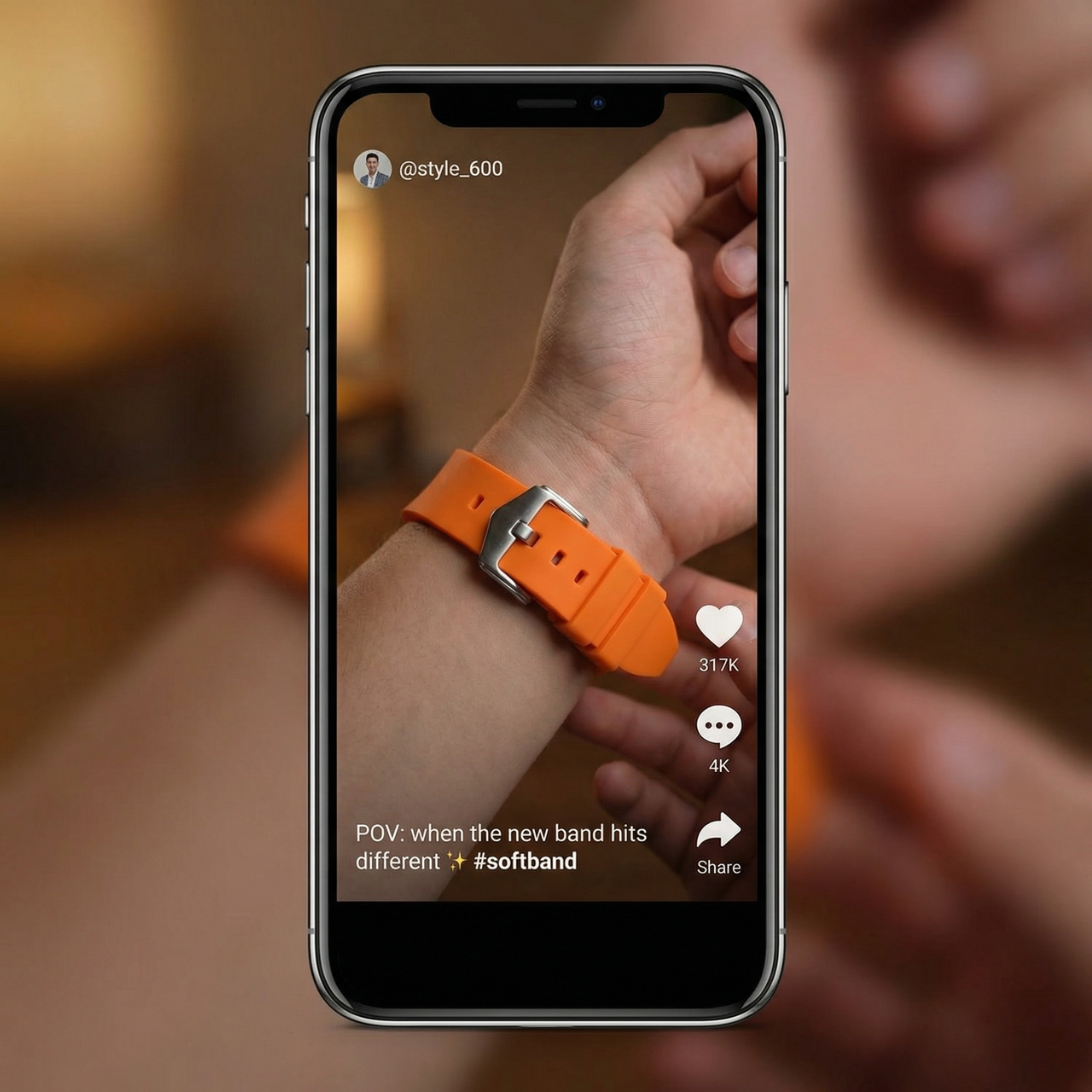 Soft Silicone Elbow Arc Rubber Band - Tiktok Video
