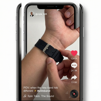 Thumbnail for Slim Elegant Silicon Watch Strap - Tiktok Video