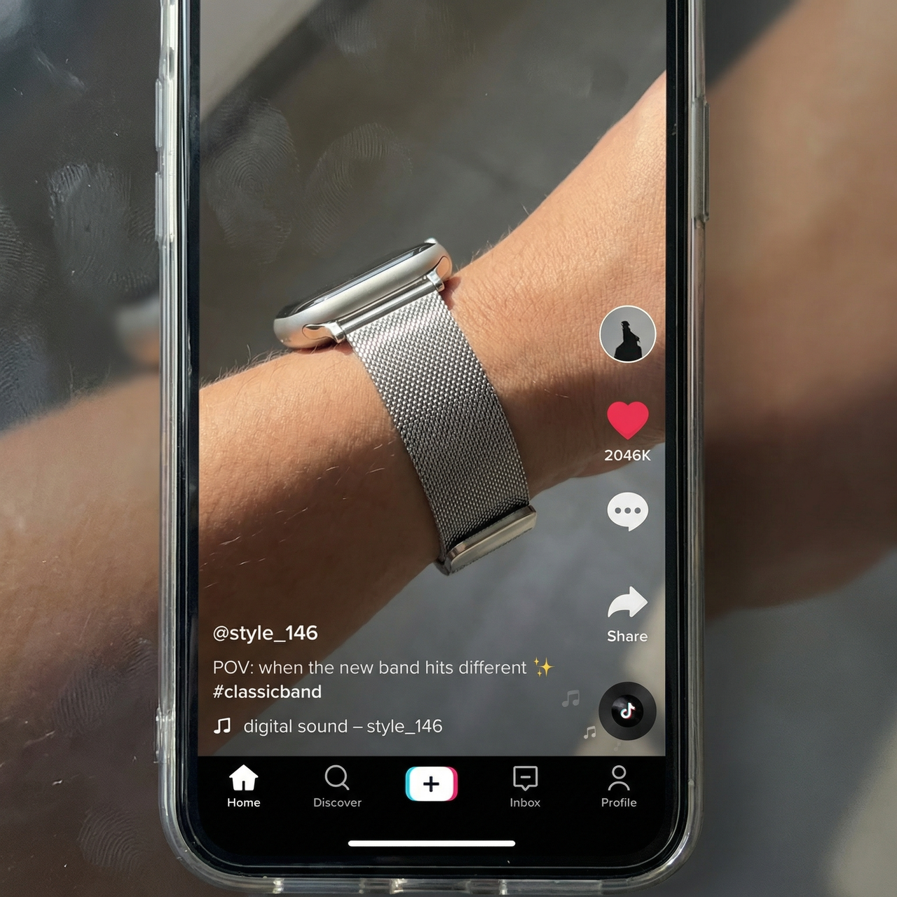 Classic Milanese Loop Strap - Tiktok Video