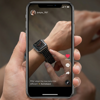 Thumbnail for Wrist Link Strap for Apple Watch - Tiktok Video
