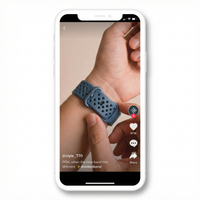 Thumbnail for Dotted Rubber Wristband for Fitbit Charge 3 - Tiktok Video