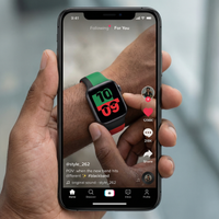 Thumbnail for Black Unity Strap for Apple Watch - Tiktok Video