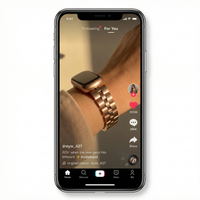 Thumbnail for Solid Stainless Steel Band for Fitbit Luxe - Tiktok Video
