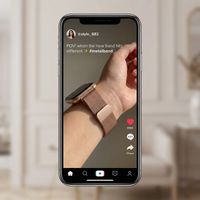 Thumbnail for Metal Replacement Strap for Fitbit Versa / Versa 2 / Versa Lite - Tiktok Video