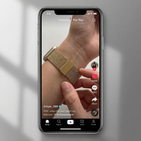 Thumbnail for Milanese Magnetic Loop Strap with Quick Release - Tiktok Video