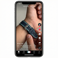 Thumbnail for Silicone Watch Band for Moonswatch - Tiktok Video