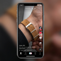 Thumbnail for Genuine Calfskin Leather Seatbelt Strap - Tiktok Video