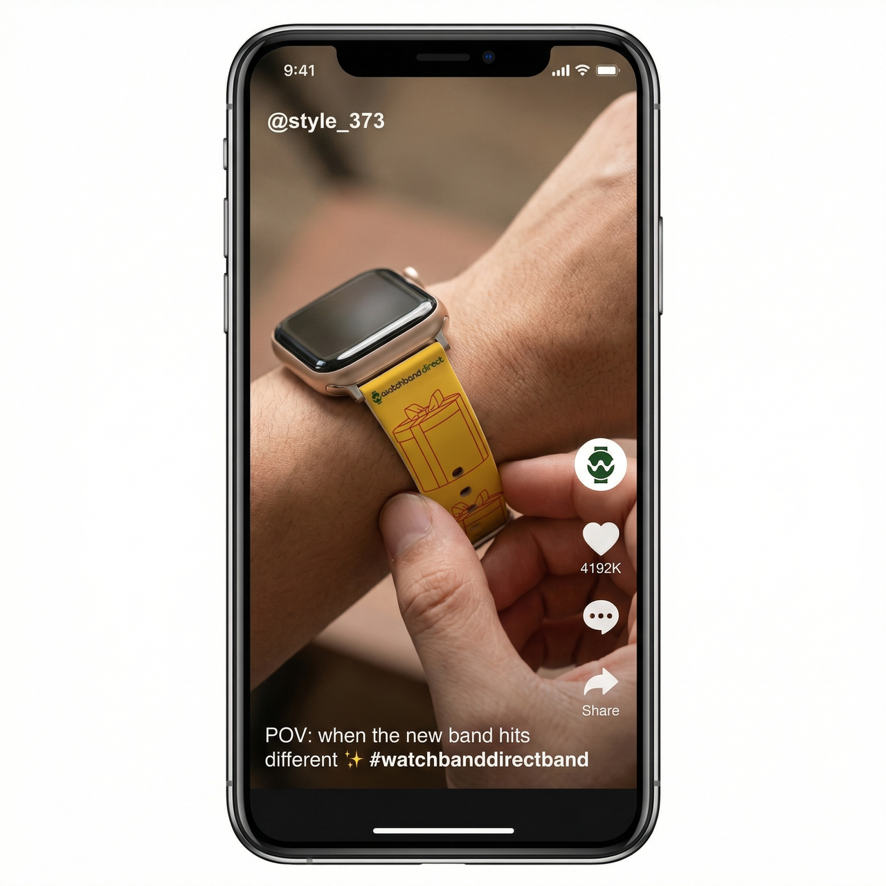 WatchBand.Direct Value Gift Card - Tiktok Video