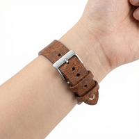 Thumbnail for Vintage Faded Genuine Leather Watch Strap - Wristshot