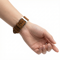 Thumbnail for Classic Suede Leather Quick Release Watchstrap - Wristshot